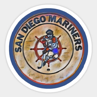 San Diego Mariners Hockey Sticker